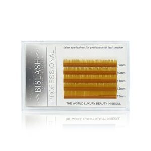 gold brown color lash mini
