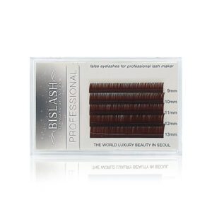 red borwn color lash mini